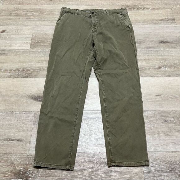 AG Adriano Goldschmied The Caden Tailored Trouser Women's 30x28 Green - Picture 1 of 12